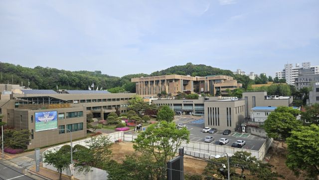 파주시청 전경. 김요섭기자