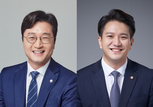 더불어민주당 장철민 의원(왼쪽), 전용기 의원(오른쪽). 장철민 의원실/전용기 의원실