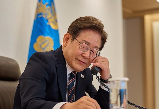 이재명 대통령. 대통령실