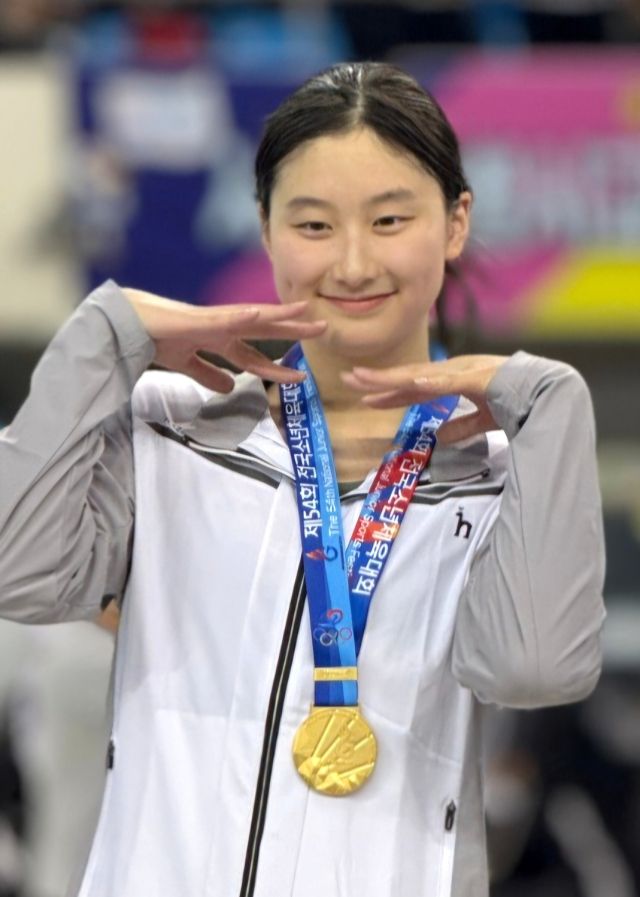 여자 배영 유망주 김승원.경기일보 DB