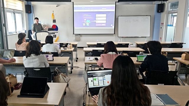 하이러닝 역량 강화 연수. 성남교육지원청 제공