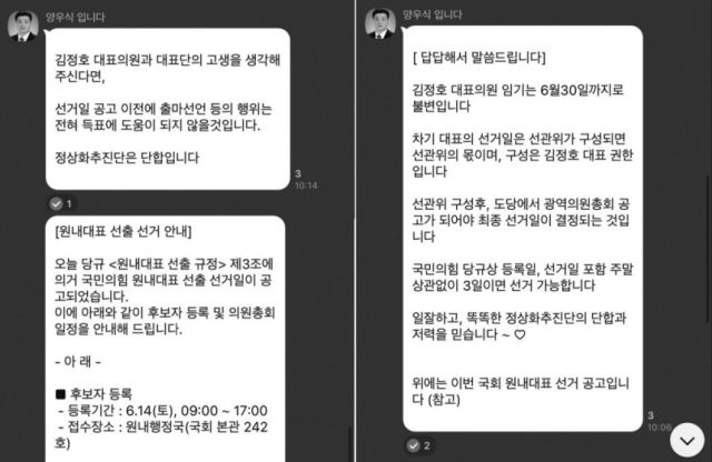 경기도의회 양우식 운영위원장이 당원권 정지 이후에도 4기 대표단 선출에 관여하고 있다는 의혹이 제기됐다. 연합뉴스