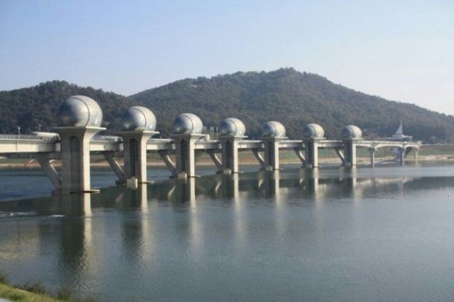 남한강 이포보 전경. 여주시 제공