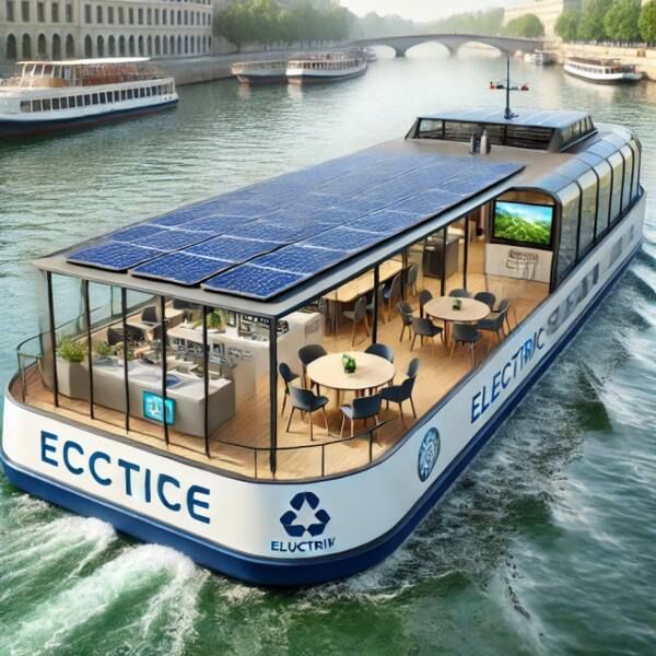 양평 친환경교육용 선박 조감도. 양평군 제공