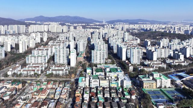 성남 분당신도시 전경. 성남시 제공