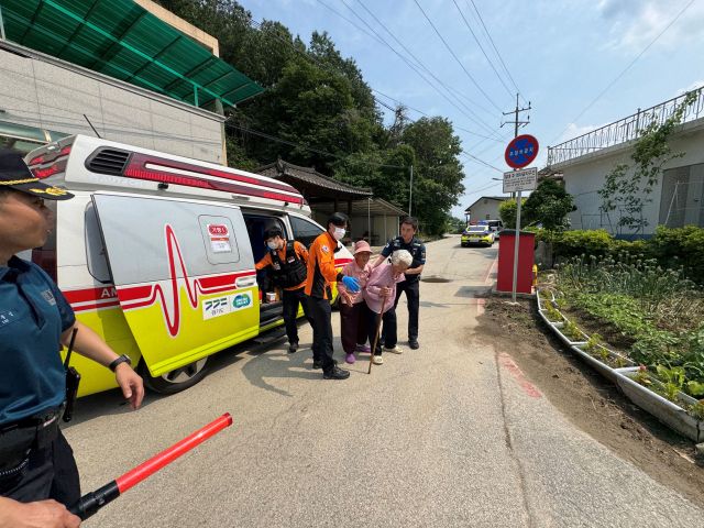 가평군, 산사태 ‘심각’ 단계 가정해 주민 대피 모의 훈련 실시