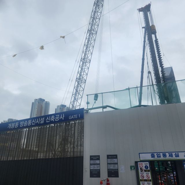 구로데이터센터 신축공사 현장. 하재인 한양경제DB