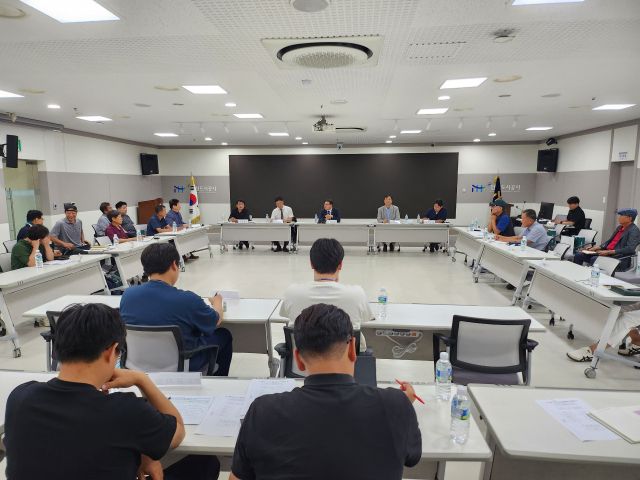 인천도시공사(iH)는 24일 공사 회의실에서 인천구월2 공공주택지구 민·관·공 합동협의체 회의를 했다. iH 제공