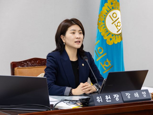 장해영 재정문화위원장(더불어민주당,비례). 부천시의회 제공