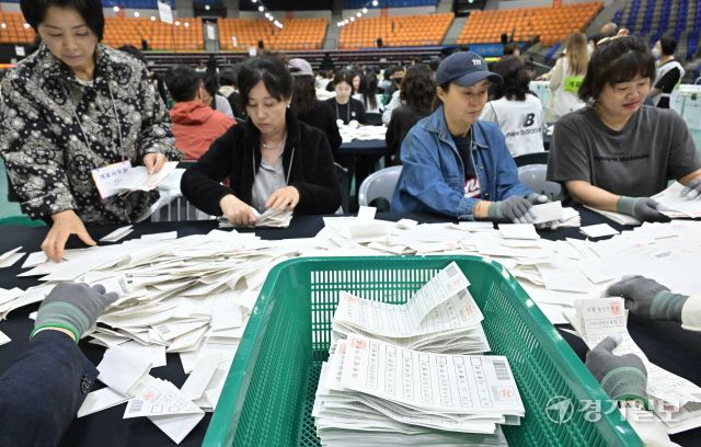 제21대 대통령 선거 개표 시작 [포토뉴스]