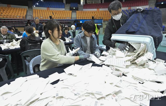 제21대 대통령 선거 개표 시작 [포토뉴스]