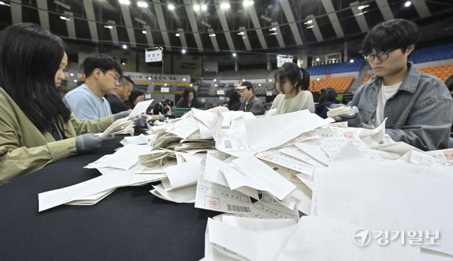 제21대 대통령 선거 개표 시작 [포토뉴스]
