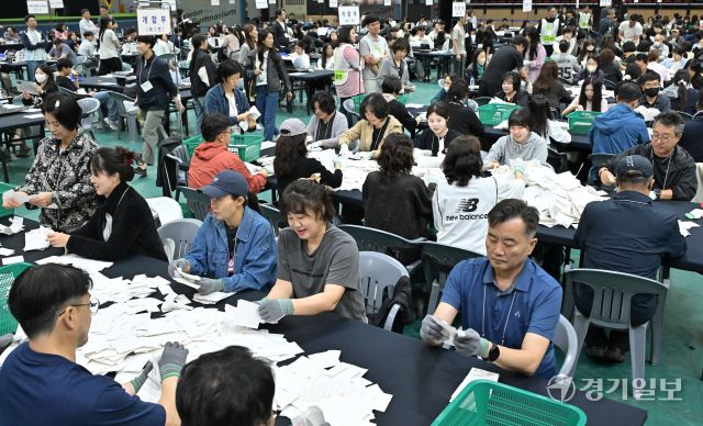제21대 대통령 선거 개표 시작 [포토뉴스]