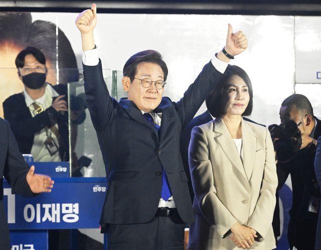 이재명 당선 확정 [포토뉴스]