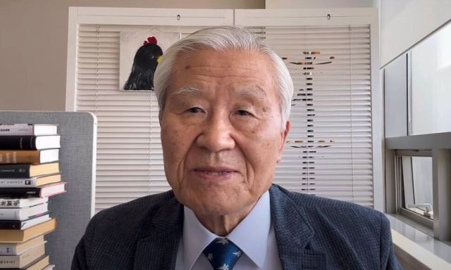 조갑제 조갑제닷컴 대표. 조갑제TV 유튜브 영상 갈무리