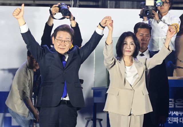 이재명 당선 확정 [포토뉴스]