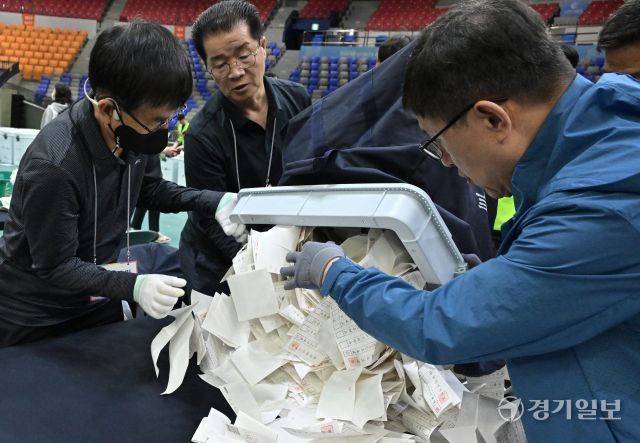 제21대 대통령 선거 개표 시작 [포토뉴스]