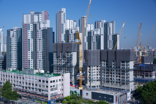 아파트 공사현장. 기사의 이해를 돕기 위한 이미지로 기사와 직접적 연관은 없음. 이미지투데이