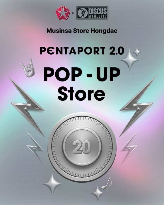 인천시가 6월30일부터 오는 7월6일까지 ‘2025 인천펜타포트 락 페스티벌’의 20주년을 맞아 무신사 스토어 홍대점에서 ‘PENTAPORT 20th POP-UP STORE’를 연다. 인천시 제공