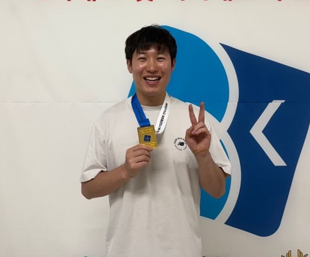 남자 일반부 스탠다드권총 금메달 조영재.경기도청 제공