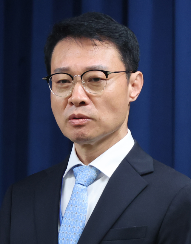 이규연 홍보소통수석. 연합뉴스