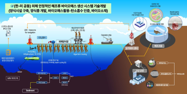 한-미 국제공동연구 사업흐름도. 인천시 제공