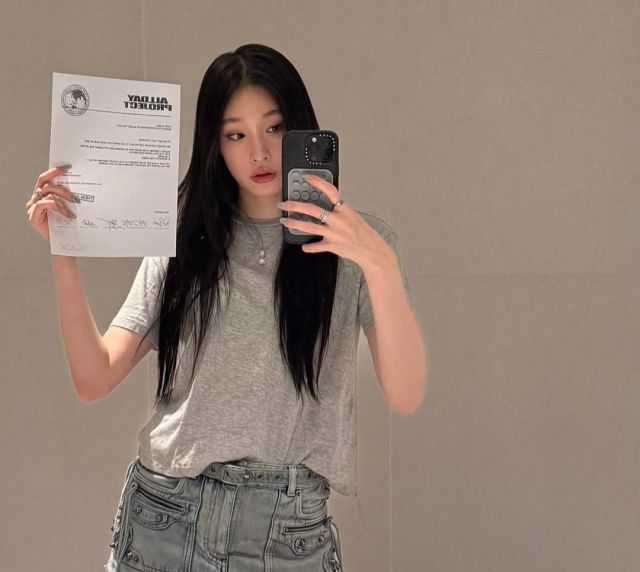 정유경 신세계 회장의 장녀 문서윤씨(활동명 애니). 애니 인스타그램 갈무리