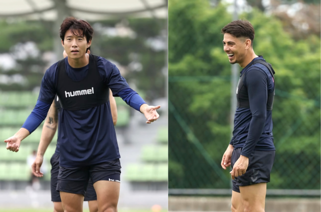 K리그1 수원FC가 이번 여름 이적시장에서 안현범(왼쪽), 윌리안(오른쪽) 등 알짜배기 영입에 성공하면서 후반기 반등을 노리고 있다. 수원FC 제공