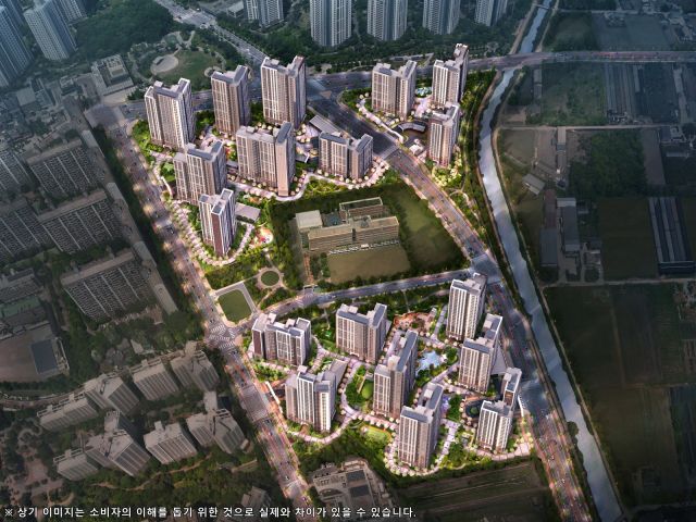 ‘해링턴 플레이스 풍무’ 조감도. 효성중공업 제공