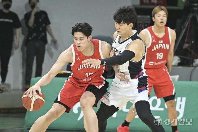 대한민국 남자농구 대표팀, 일본과의 평가전에서 91-77로 승리 [포토뉴스]