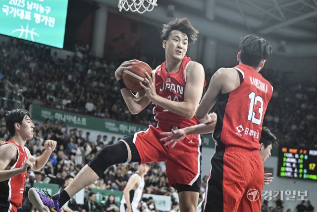 대한민국 남자농구 대표팀, 일본과의 평가전에서 91-77로 승리 [포토뉴스]