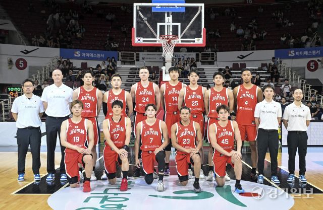 대한민국 남자농구 대표팀, 일본과의 평가전에서 91-77로 승리 [포토뉴스]