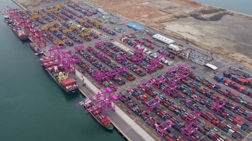 인천신항 전경. 경기일보DB