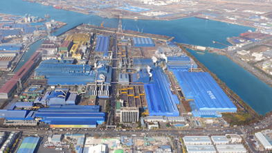 현대제철 인천공장 전경. 현대제철