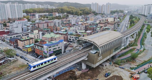 용인경전철. 경기일보DB