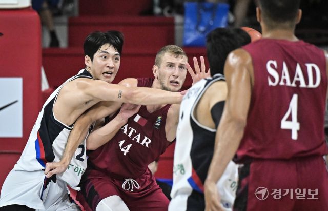 대한민국 남자농구 대표팀, 카타르와 평가전에서 90-71로 승리 [포토뉴스]