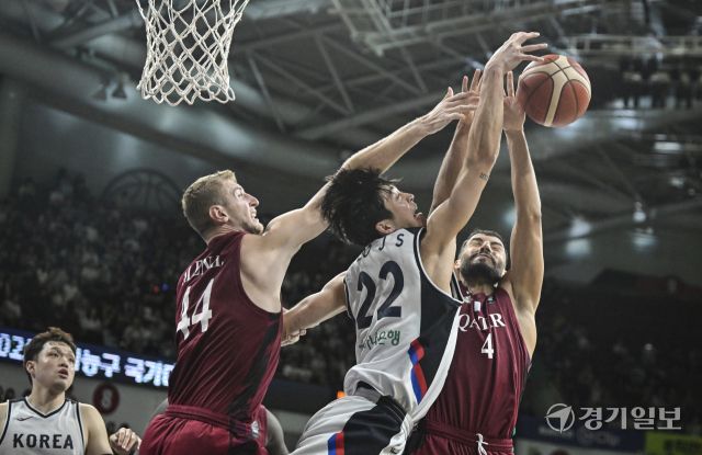 대한민국 남자농구 대표팀, 카타르와 평가전에서 90-71로 승리 [포토뉴스]