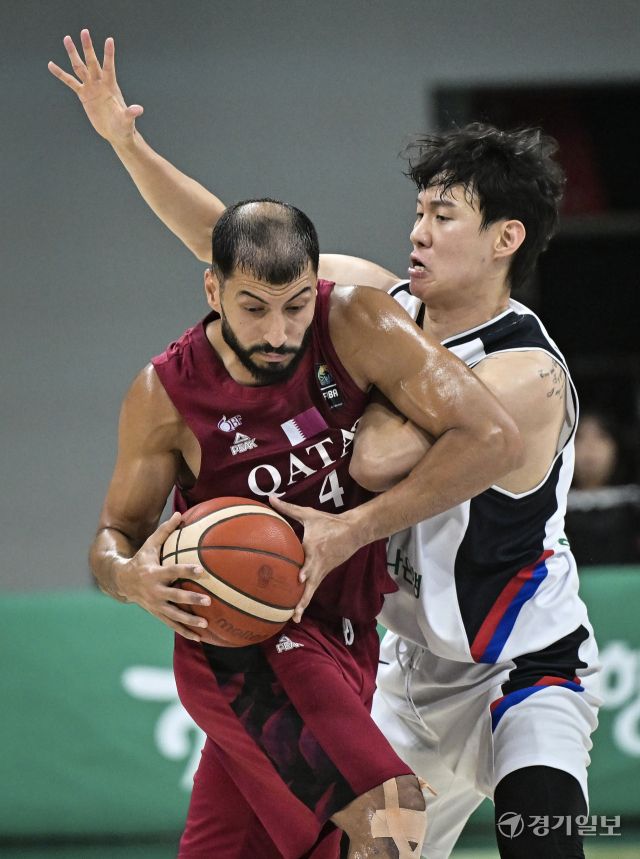 대한민국 남자농구 대표팀, 카타르와 평가전에서 90-71로 승리 [포토뉴스]