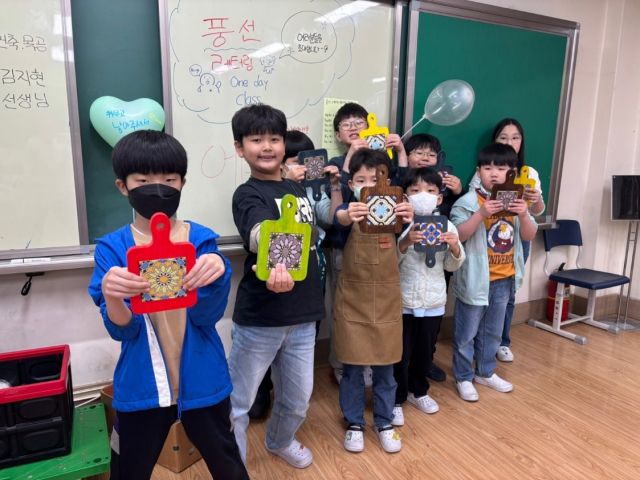 하남시 창우초 ‘늘하람’ 프로그램에 참여하고 있는 학생들. 창우초 제공