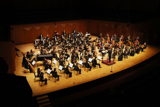수원시립교향악단. 수원시립교향악단 제공