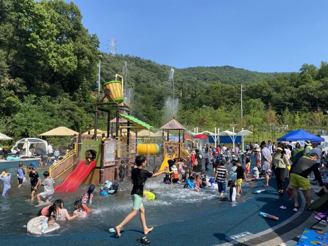 하남시 어린이 물놀이장 전경. 하남시 제공