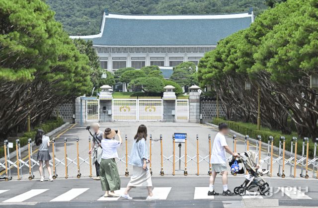 청와대 관람 임시 중단 D-1 [포토뉴스]