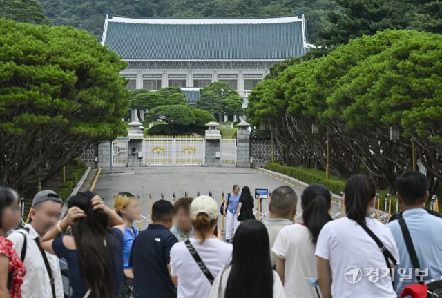 청와대 관람 임시 중단 D-1 [포토뉴스]