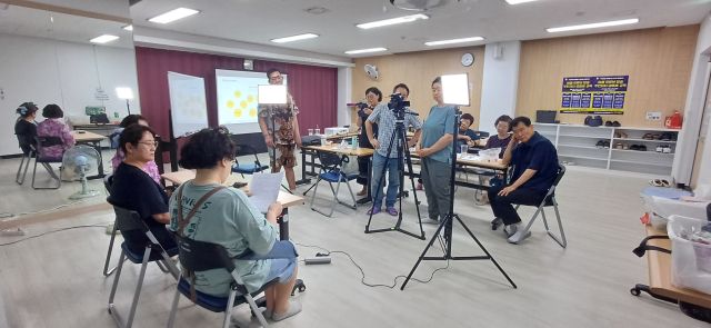 안양 명학마을 주민참여 유튜브 방송. 명학마을관리사회적협동조합 제공.