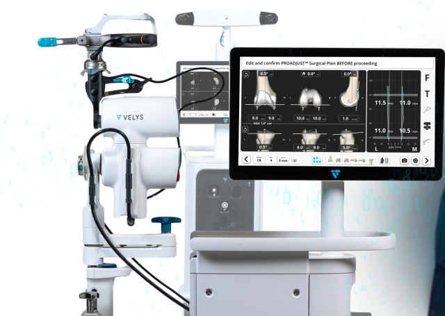 인공관절 수술 로봇 벨리스. 안양윌스기념병원 제공.