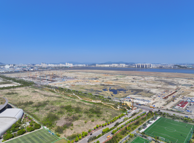 인천 송도국제도시 11공구. 인천경제청 제공