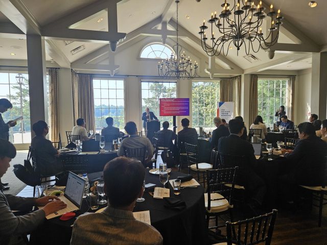 경기도가 지난달 24~29일 파견한 ‘미국 조지아 자동차부품 기업 통상환경조사단’의 활동 모습. 경기도 제공