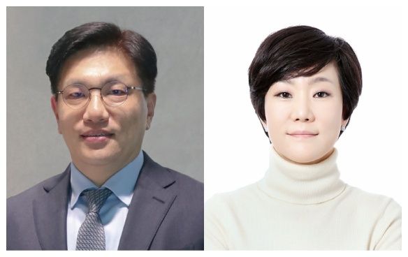 삼진제약은 지난 3월 21일 열린 정기주주총회 후 열린 이사회에서 책임경영 강화와 미래 번영을 위한 성장 가속화를 위해 조규석(왼쪽), 최지현 사장을 각자 대표이사로 신규 선임했다. 삼진제약