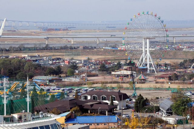 옛 송도유원지 전경. 경기일보DB