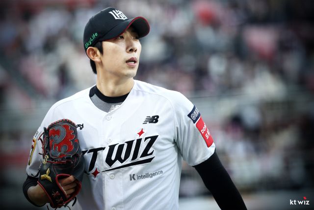 KT 위즈의 좌완 투수 오원석. KT 위즈 제공